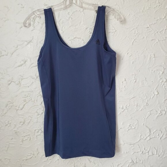 Adidas Climacool Blue Tank Top - Picture 3 of 5